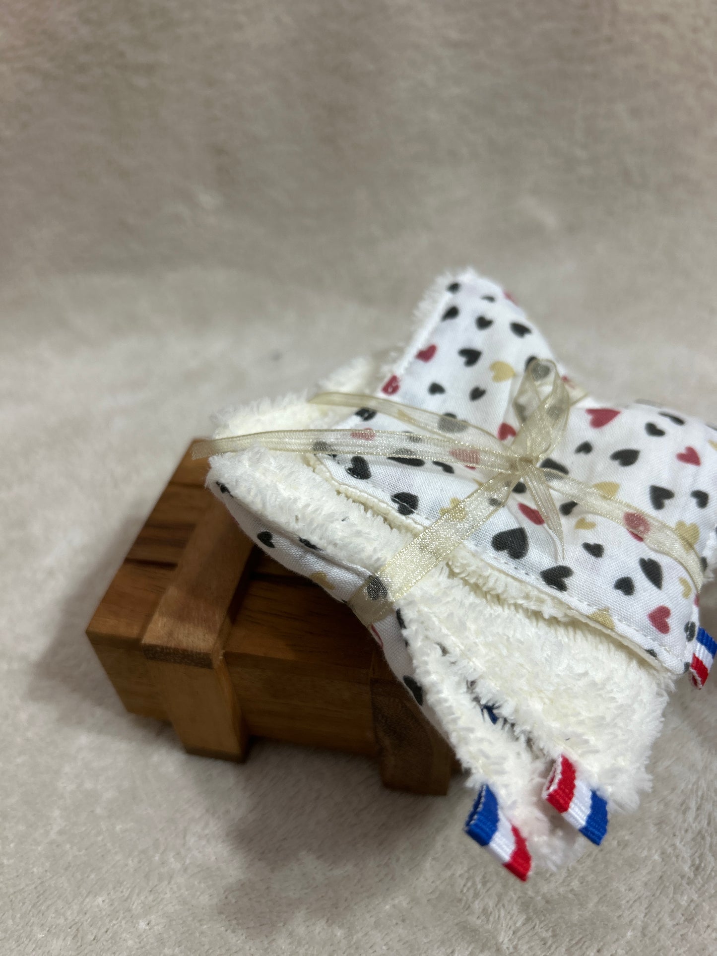 Lingettes lavables - lot x4