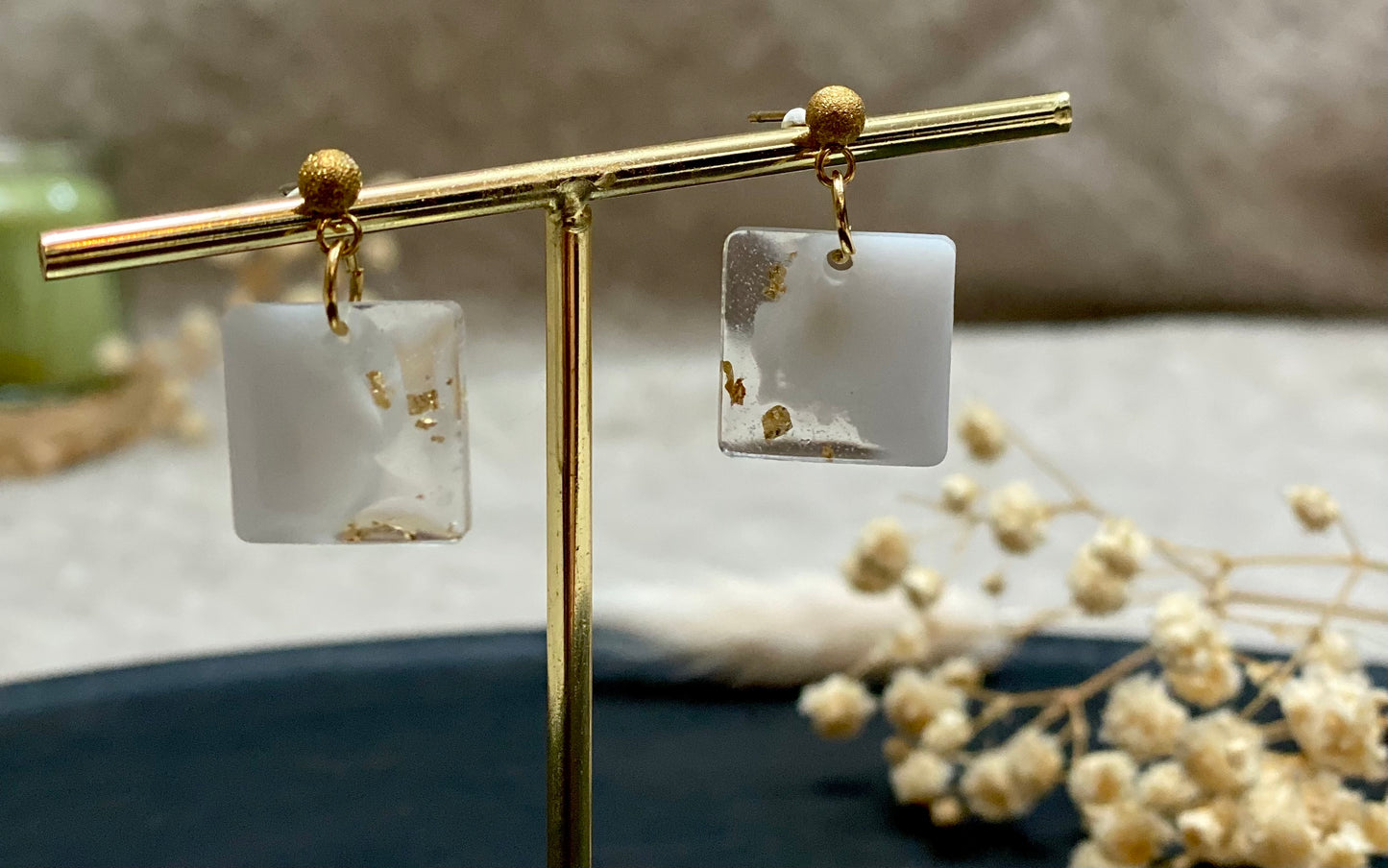 Boucles d'oreilles "Daphné"