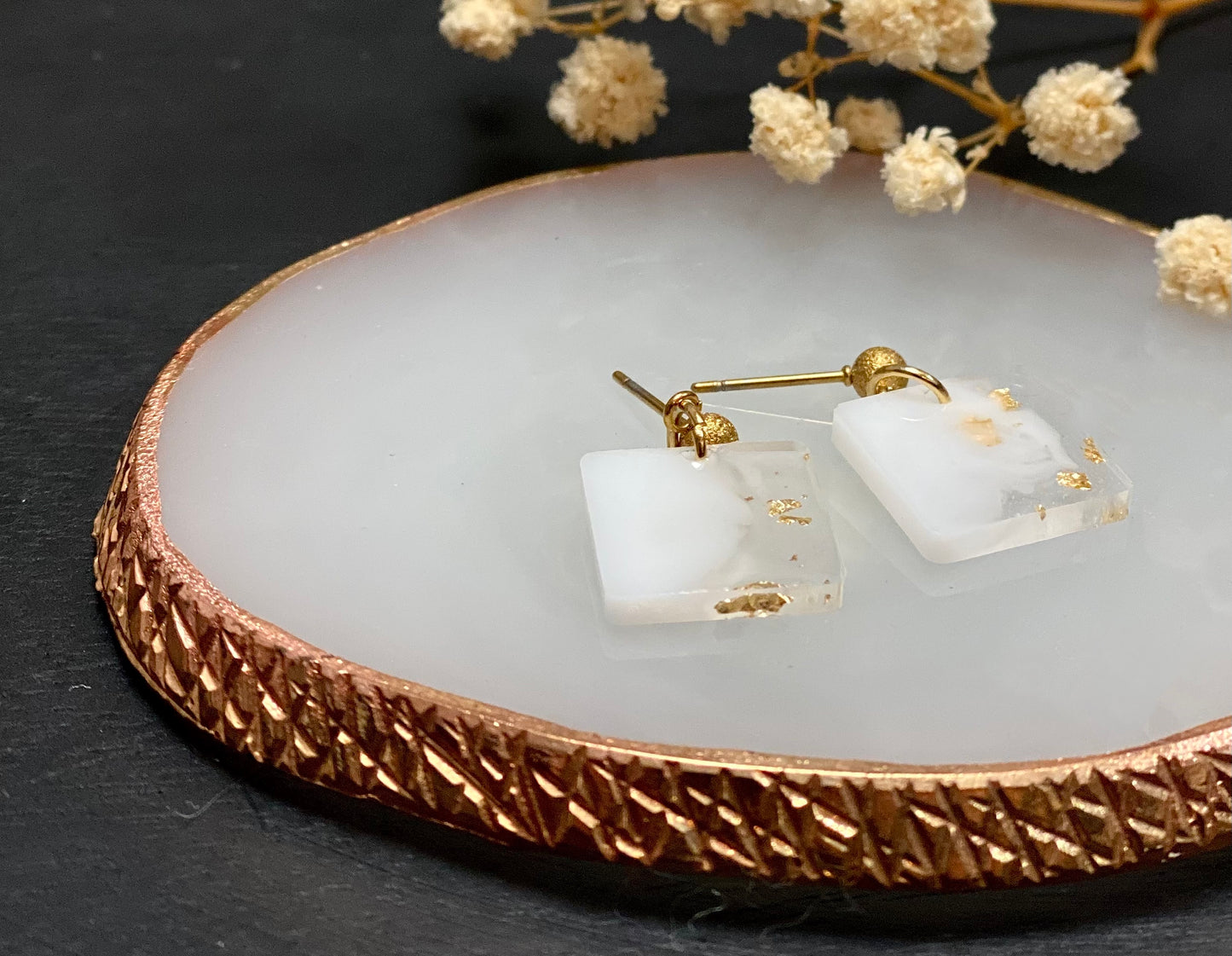 Boucles d'oreilles "Daphné"