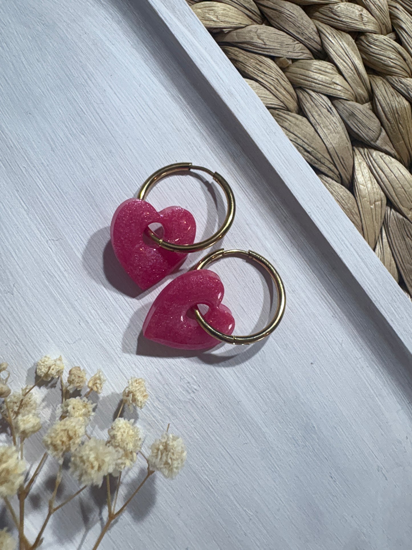 Les Pampilles 🌸 - boucles d’oreilles - fait main