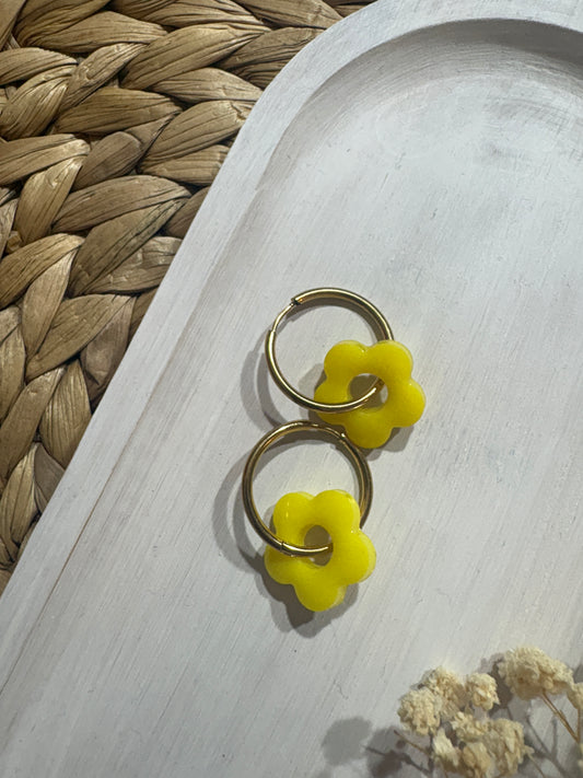 Pampilles Fleur - Jaune