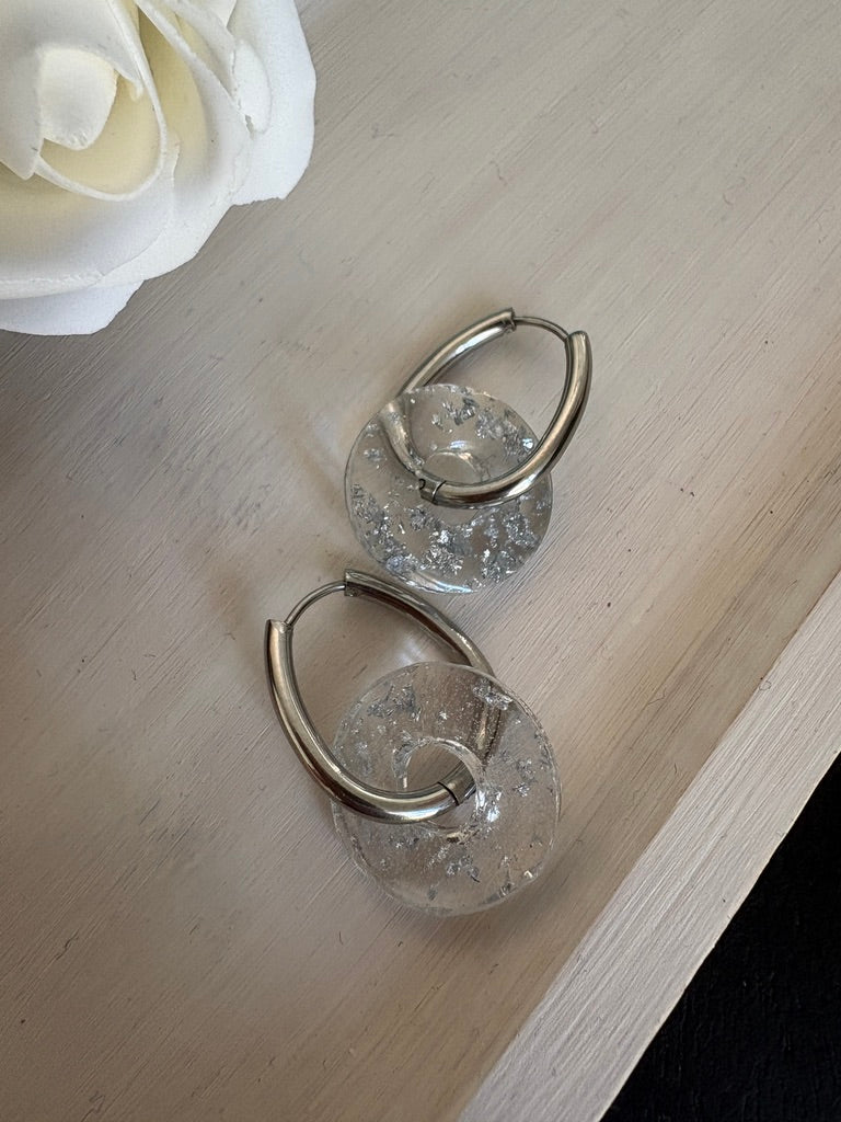 Les Pampilles 🌸 - boucles d’oreilles - fait main