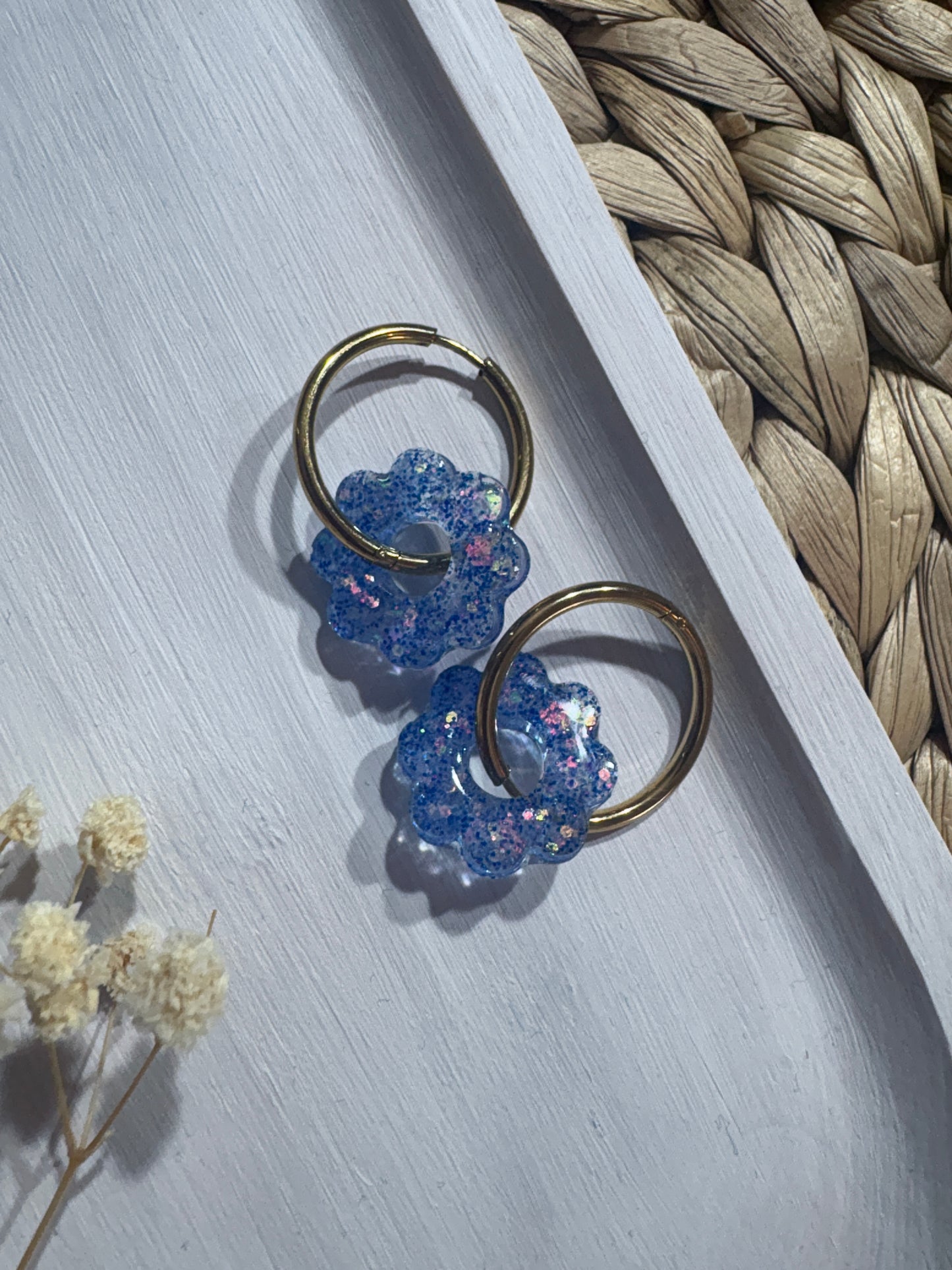 Les Pampilles 🌸 - boucles d’oreilles - fait main