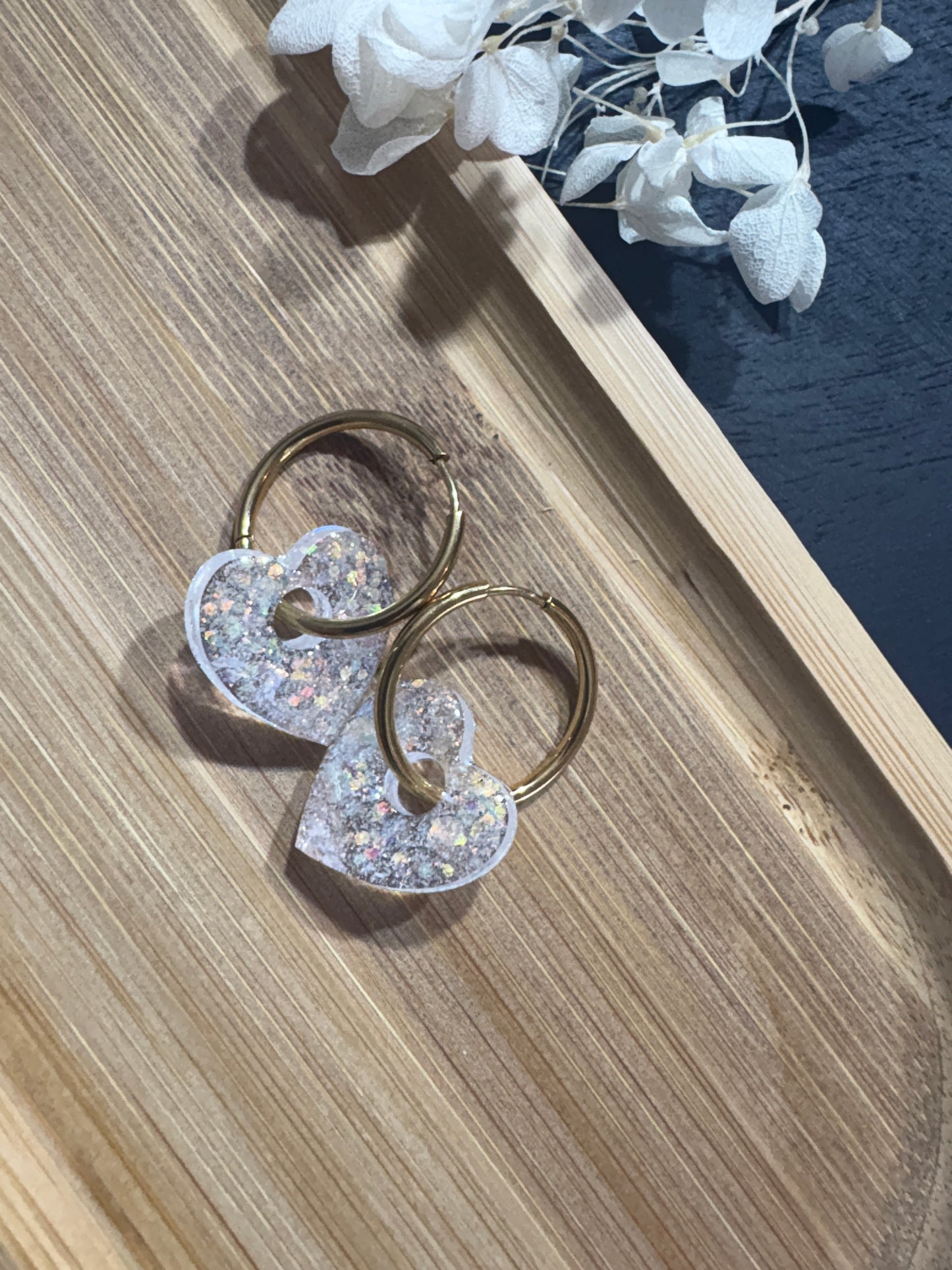 Les Pampilles 🌸 - boucles d’oreilles - fait main