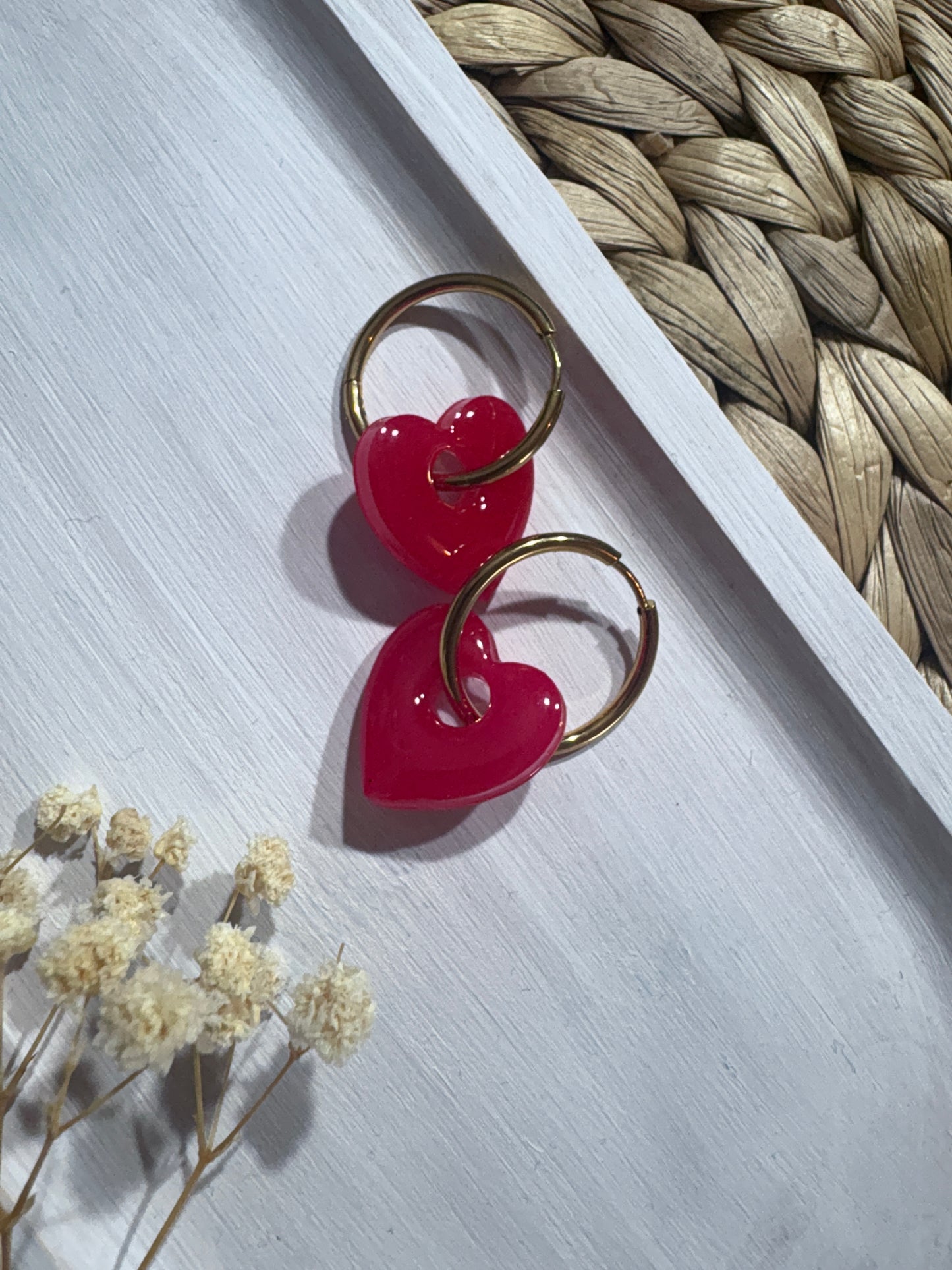 Les Pampilles 🌸 - boucles d’oreilles - fait main