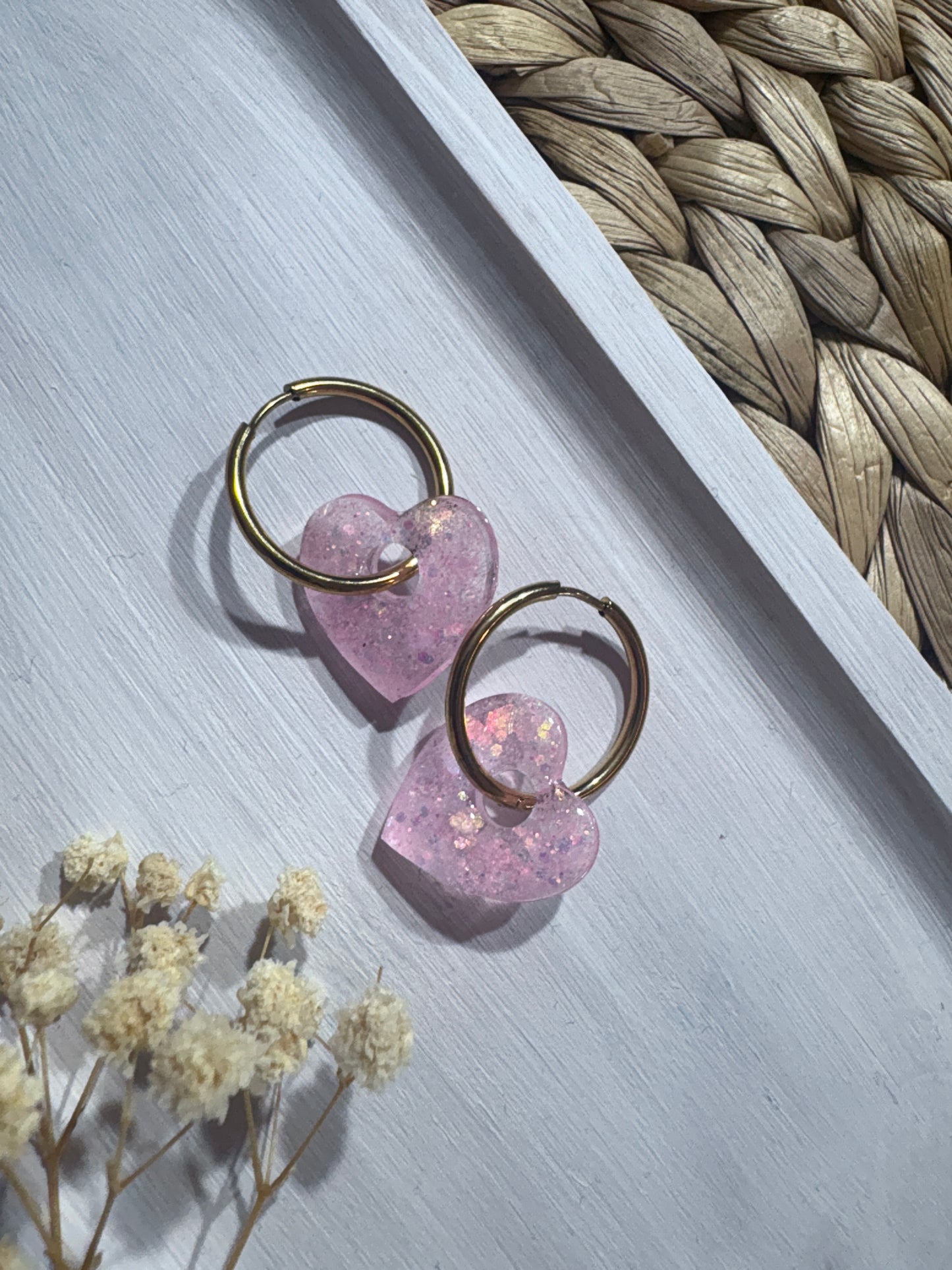 Les Pampilles 🌸 - boucles d’oreilles - fait main