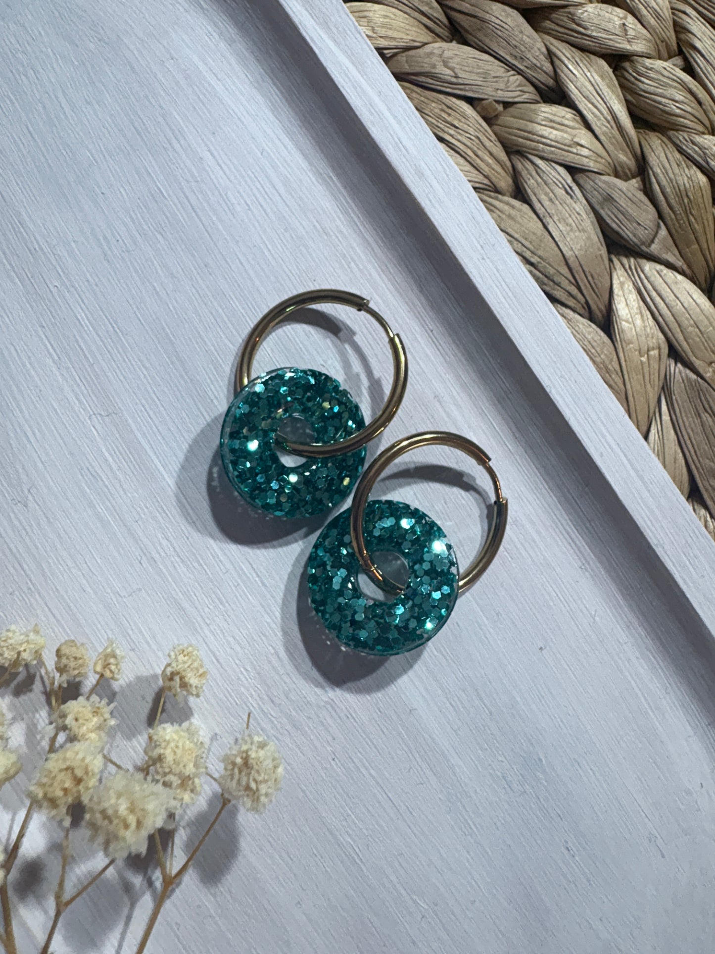 Les Pampilles 🌸 - boucles d’oreilles - fait main