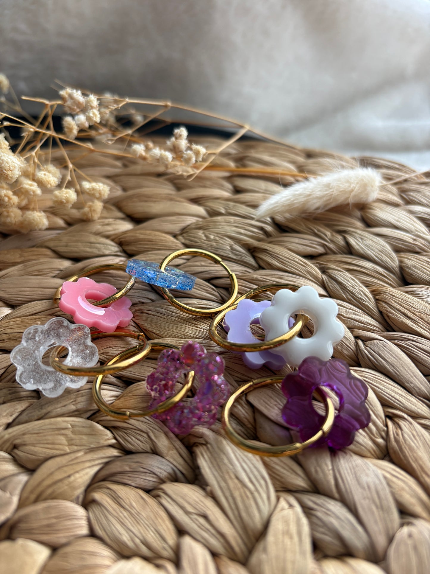 Boucles d'oreilles - Pampilles Marguerite