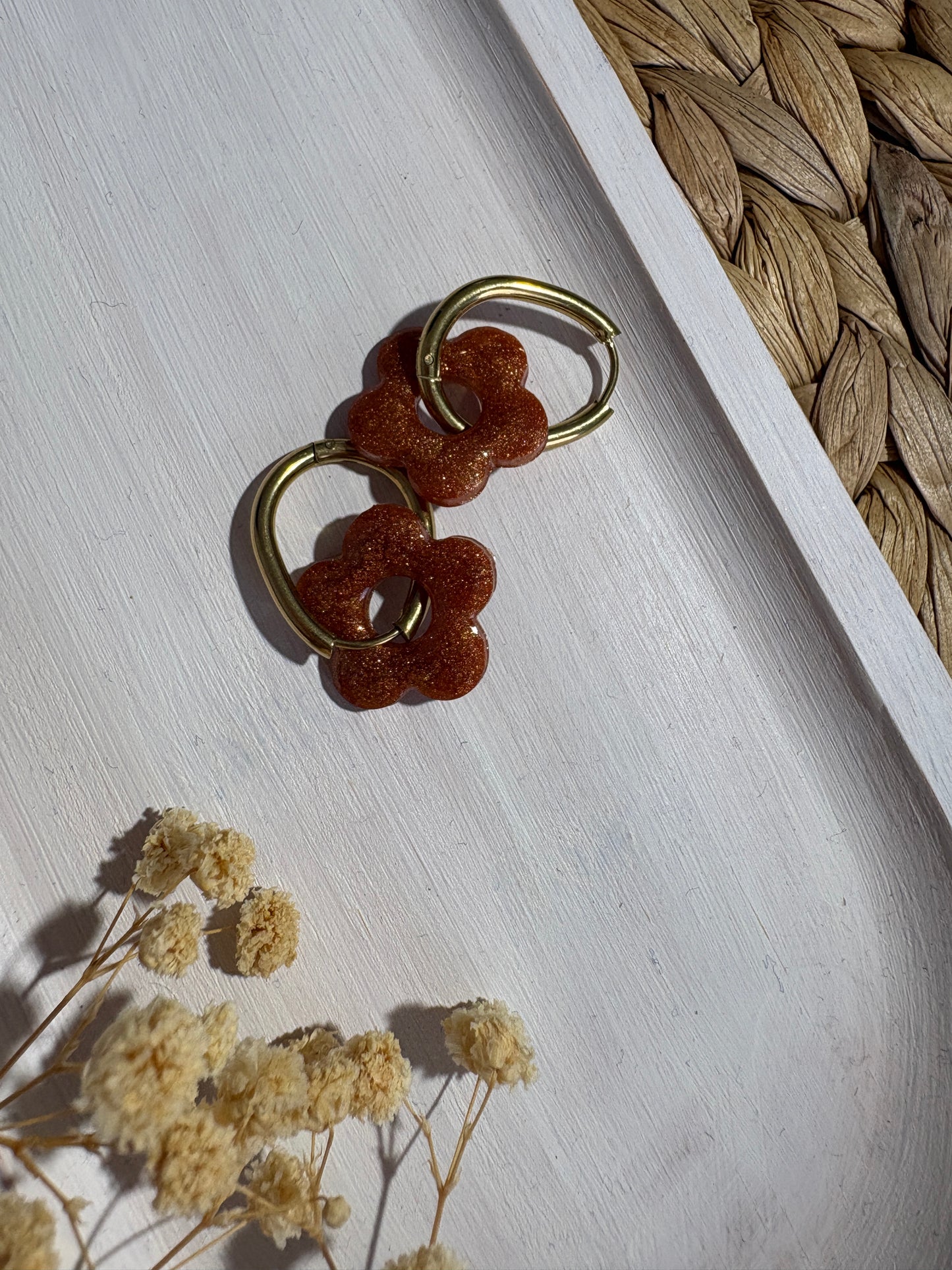 Les Pampilles 🌸 - boucles d’oreilles - fait main